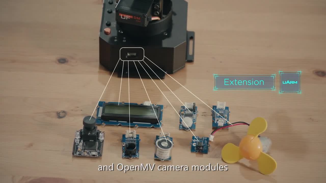 uArm Swift機械臂產品宣傳片